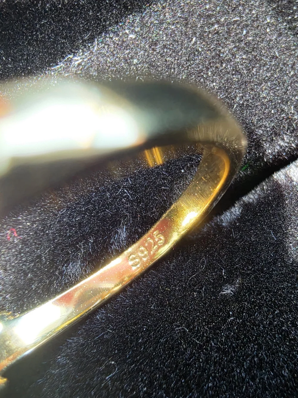 Modern Gents Teardrop & Round Ring - Gold